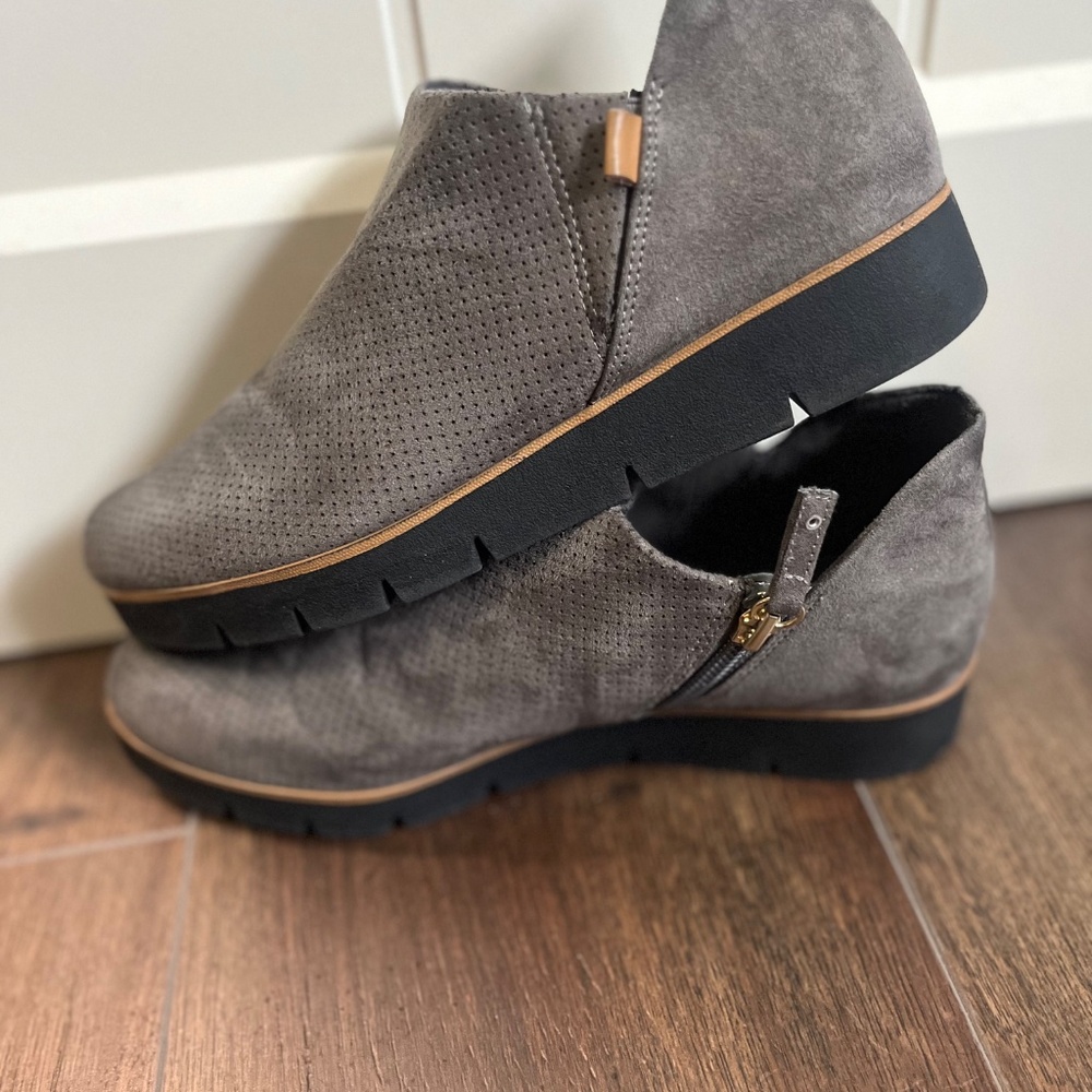 Dr. Scholl's Gray Booties